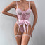 "Blush Beauty" Pink Lace Lingerie Set