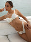 Ivory Blossom Bikini Set