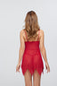 Scarlet Lace Babydoll